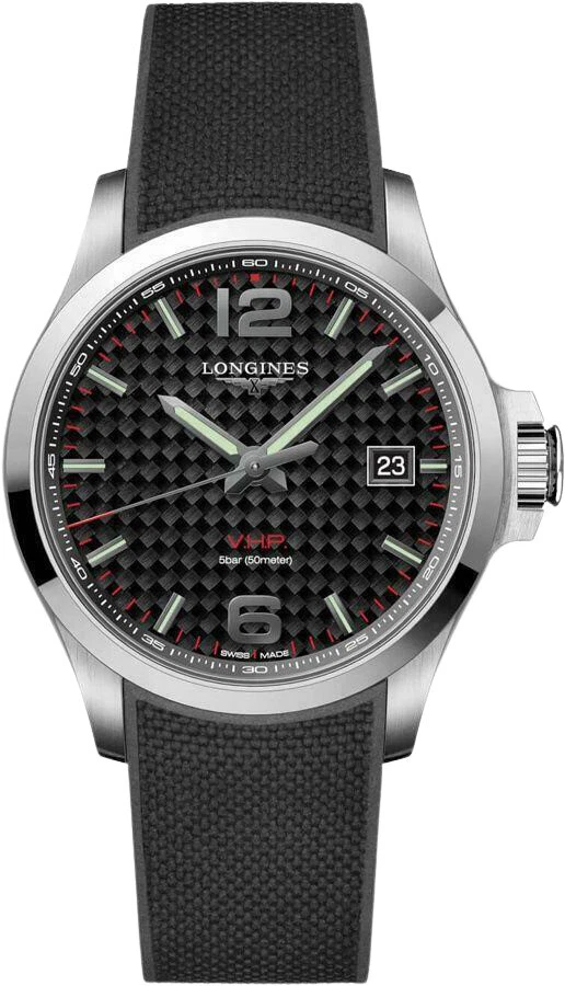 Longines Conquest V.H.P. Men's Black Watch - L3.726.4.66.9