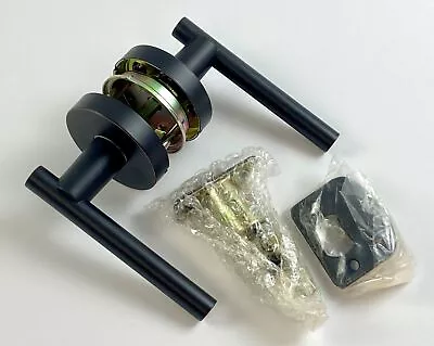 Cerradura de palanca de paso Kain pestillo convertible de 2 vías bronce frotado Foto 1 de 4