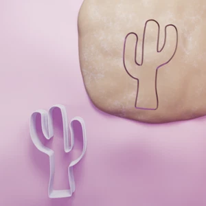 Cactus Plant Cookie Cutter - Picture 1 of 4