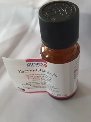 Glorex Inspirations Kerzen Glanzlack 25 ml