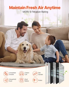 20x25x1 Aluminum Electrostatic Air Filter MERV 8 Actual 19.75x24.65x0.82 - Picture 1 of 10