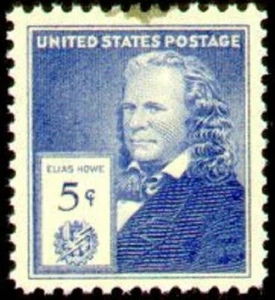 BRIEFMARKE US SCOTT 892 ""E. Howe"" 5 CENT Einzelmarke postfrisch 1940 - Bild 1 von 1