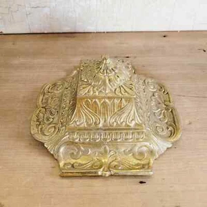 Vintage Depose No 3 Brass Inkwell - Picture 1 of 6