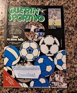 Guerin sportivo 7 1980-Inter-Napoli-Poster Bettega-Film del campionato- - Foto 1 di 7