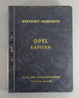 Manuel D'Atelier Opel Kapitän '48 + '50 Année de Construction 1948-1951 Original