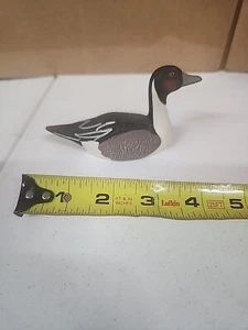 Avon Collector Duck Series  Pintail Decoy Figurine 4" Vintage 1984 - Picture 1 of 3