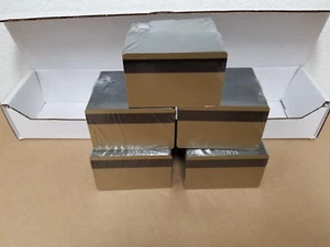 1000 tarjetas de PVC doradas HiCo Mag, CR80 0,30 mil, 3 pistas banda magnética - envío a EE. UU. - Imagen 1 de 9