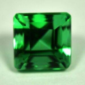 14.55 CT Natural Transparent Columbian Emerald Cut Gemstone GIE CERTIFIED 5070