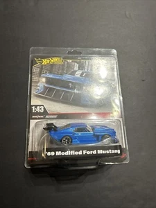 2024 Hot Wheels Premium '69 Modified Ford Mustang #7 Maßstab 1:43 Neu Sofortversand - Bild 1 von 3