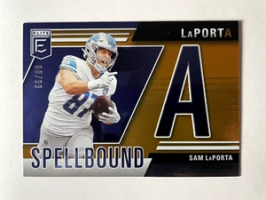 2024 Panini Donruss Elite NFL Spellbound Orange Sam LaPorta Lions /99 - Bild 1 von 2