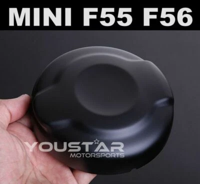 USA STOCK MATT BLACK Petrol Cap Gas Fuel Cover for MINI F55 F56 F57 Cooper S JCW - Image 1 of 4