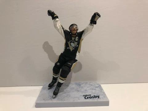 Sidney Crosby Black Jersey Pittsburgh Penguins Series 25 NHL McFarlane Figure Cover