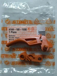 STIHL THROTTLE TRIGGER KIT FITS FS56 FS70 FC70 4144-180-1550 OEM - Picture 1 of 2