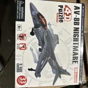 HD Master 4D Puzzle Avión AV-8B Pesadilla Harrier Fighter 1:105 2010 - Imagen 1 de 1