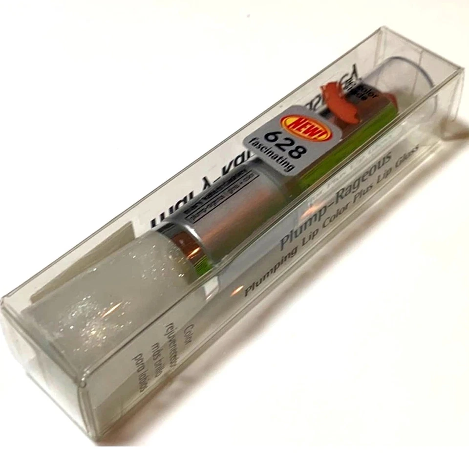 Mary Kate Ashley Plump Rageous COLOR DE LABIOS Y BRILLO DÚO Rosa Brillo Transparente 628 NUEVO Foto 1 de 4