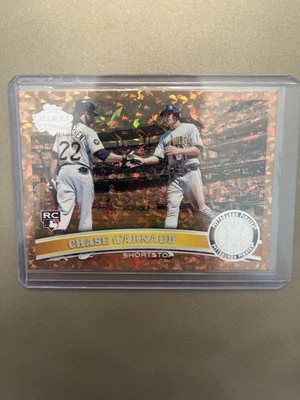 2011 Topps Update #US297 Chase D'Arnaud Cognac Diamond Anniversary - Image 1 of 2