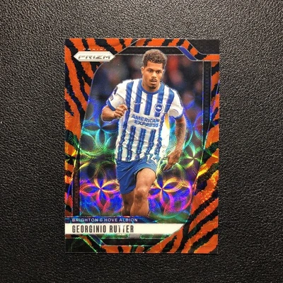 2024-25 Panini Prizm Georginio Rutter Brighton France Tiger Stripes Choice SSP - Image 1 of 2