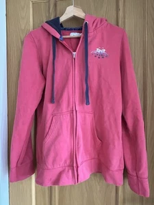 Mambo Full Zip pink Hoodie Size UK 14 - Picture 1 of 6