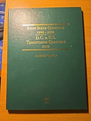 Fifty State Quarter (1999-2008) D.C. & U.S. Territories Quarters，Complete Set - Image 1 of 4