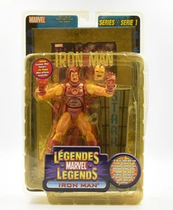 ToyBiz - Marvel Legends Series I - Iron Man Action Figure - Picture 1 of 6