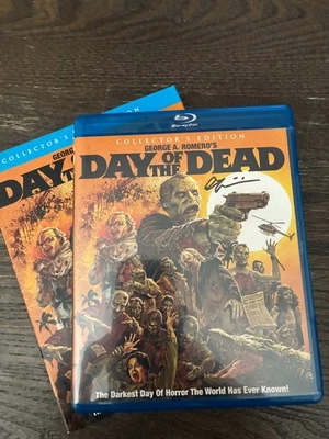 Day of the Dead Collector's Edition Blu-Ray Shout Scream Factory Horror Signed - Image 1 of 3