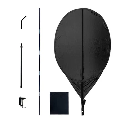 Adjustable Office Cubicle and Desk Shade – Flexible Desk Light Blocker - image 1 of 4