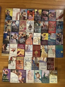 HUGE Lot of 45 Historical Romance Paperback Books/Various Titles And Authors - Picture 1 of 10