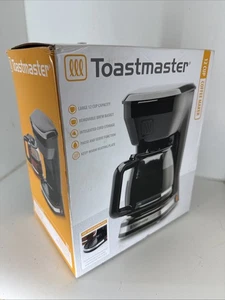 ☕️Toastmaster ⚫️Black 5 Cup Coffee Maker New - Picture 1 of 4