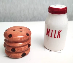 Latte e Biscotti Babbo Natale MINI Set Sale e Pepe Cracker Barile Collezionismo NUOVO - Foto 1 di 3