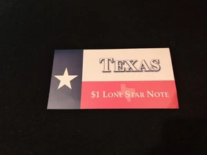 2001 $1 FRN K-Dallas BEP Stars, Lone Star Notes, Green Seal, CH UNC 04899522* - Picture 1 of 5