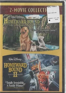 Disney's Homeward Bound/Homeward Bound II 1&2 DVD BRANDNEU VERSIEGELT - Bild 1 von 2