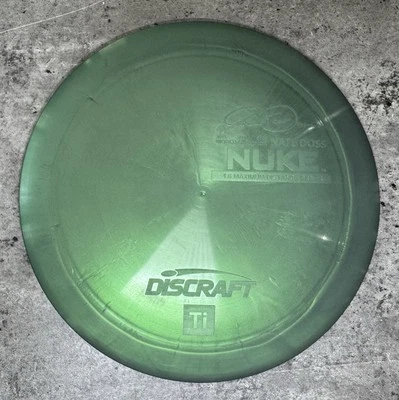 NEW Discraft Ti Nuke Nate Doss 3X Series Green 174g OOP - Image 1 of 2