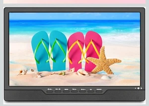 ZOSHING 14" Portable LED Digital TV Receiver USB Motorhome Camper Remote Battery - Picture 1 of 9