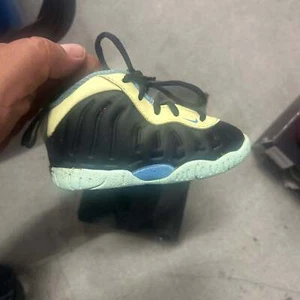 Nike Air Foamposite Little Posite One GS Multicolor Black Blue DH6490-001 Women - Picture 1 of 6