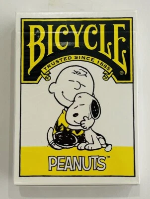 Bicycle Playing Cards PEANUTS SNOOPY , New Sealed , from Japan - Image 1 of 4
