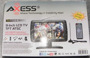 Axess TV1703-9 9" Portable Digiital TV tuner. - Picture 1 of 2