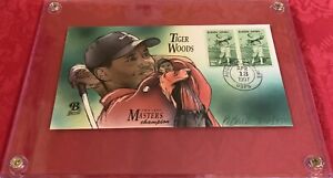 Tiger Woods￼ 1997 Masters Champion RAW Card Limited Edition 249/450 Cachet￼ 🐐