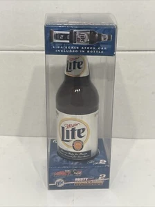 NASCAR Rusty Wallace #2 Miller Lite Bottle w/ 1:64 Stock Car Action Racing 2002 - Picture 1 of 5