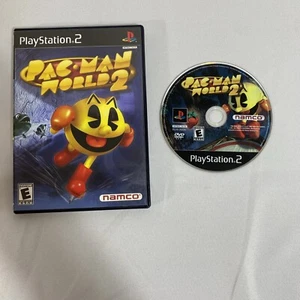 Pac Man World 2 PS2 PlayStation 2 - Game + Case! Tested + Works! - Picture 1 of 6