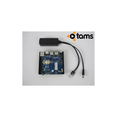 Lot of 5 - ODROID-N2+ Hardkernel 4GB DDR4 w/ PoE Splitter - Image 1 of 4