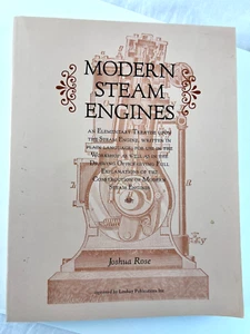 MODERN STEAM ENGINES 1887 By Joshua Rose **Excellent Condition** 1993 - Picture 1 of 9
