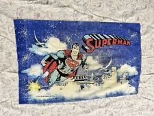 Vtg. 1978 DC Comics Superman Twin Sheet Set 3 Pieces Kids (Read Description)