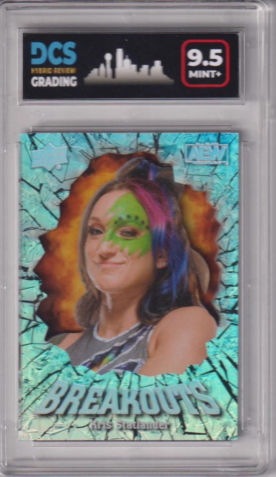 Kris Statlander 2022 Upper Deck AEW Wrestling Breakouts Card BO-8 DCS Graded 9.5 - Image 1 of 1