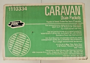 SSDC Caravan Commercial Drain Packet 1110334 Case of 4 x 36 packets = 144 total - Picture 1 of 4