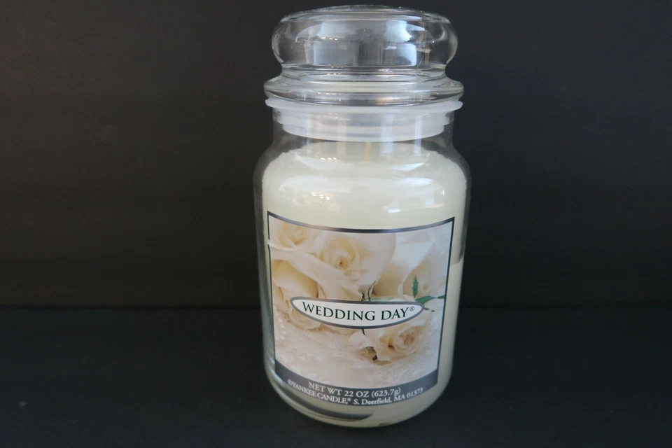 Yankee Candle Wedding Day Large Jar 22 Oz NOS X1