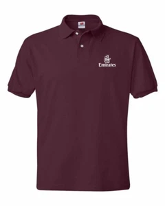 Emirates Airlines Logo Polo Shirts S-5XL sizes - Picture 1 of 7