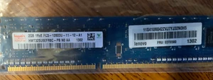 Hynix 2GB 1Rx8 PC3-12800U-11-12-A1 DIMM Desktop DDR3 Memory HMT325U6EFR8C-PB - Picture 1 of 2