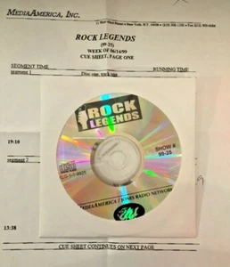 RADIO SHOW: ROCK LEGENDS 6/14/99 SETS w/PRETENDERS, PAUL McCARTNEY;YES,TOM PETTY - Picture 1 of 3