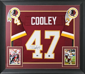 Chris Cooley Authentic Signed Maroon Pro Style Framed Jersey BAS Witnessed - Picture 1 of 2