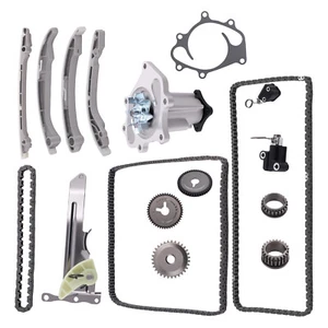 Water Pump Timing Chain Kit Set for Nissan Armada Titan Infiniti QX56 5.6L - Imagen 1 de 12